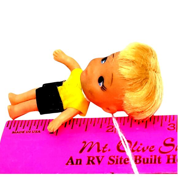 2.5" Vintage Teeny Tiny Uneeda Boy Doll (Combine & Save) Let's Make A Deal! - Picture 5 of 6